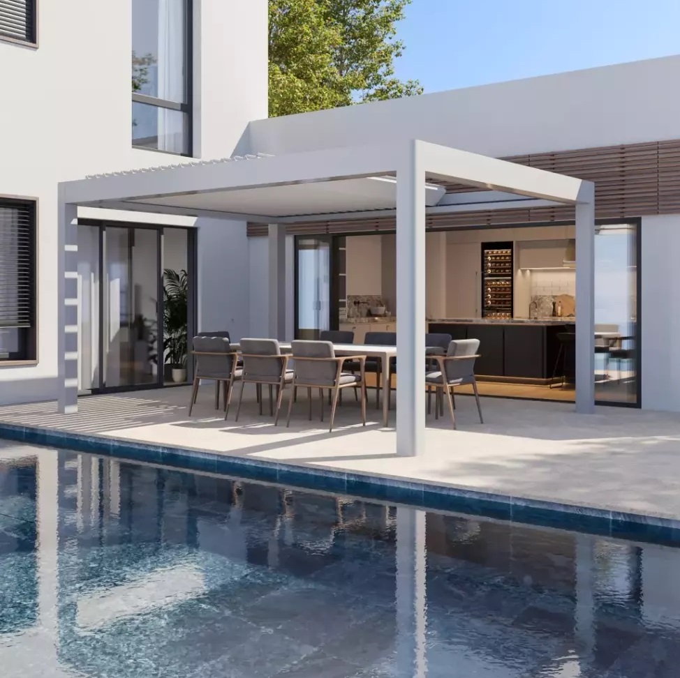 Bioklimatik Pergola Uygulaması
