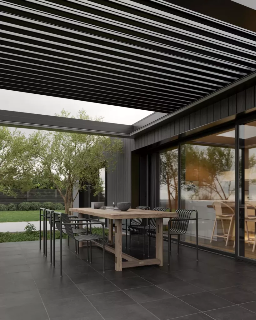 Bioklimatik Pergola Uygulaması