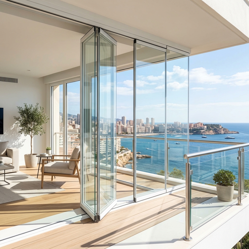Katlanır - Sürme Cam Balkon Uygulaması