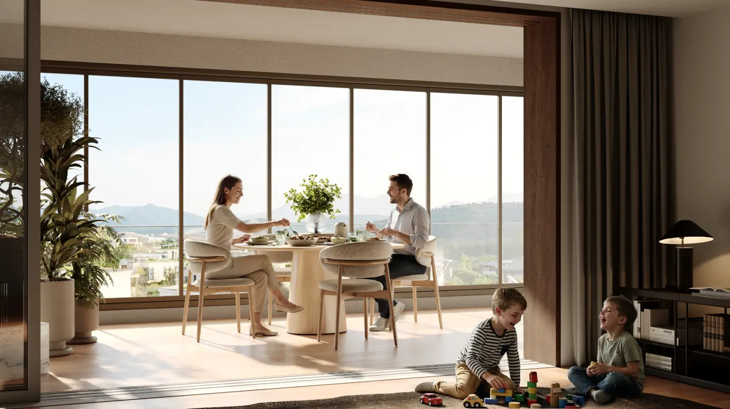 Katlanır - Sürme Cam Balkon Uygulaması